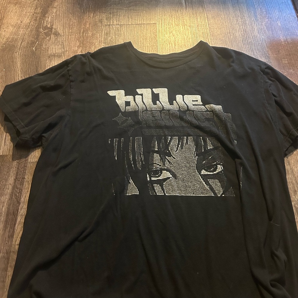 billie eilish short sleeve shirt